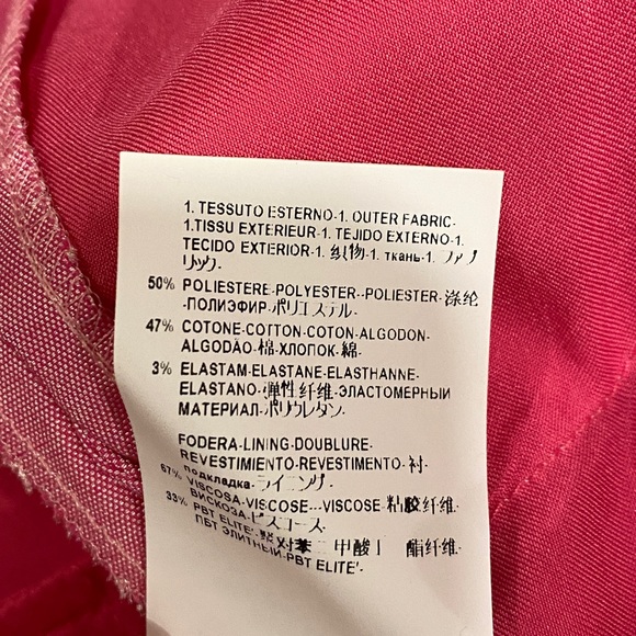 Versace Collection shimmery Pink Pencil Pant - Picture 10 of 15